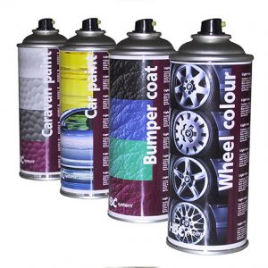 Fælge maling efter farvekode på spraydåse